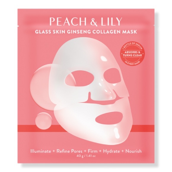 Peach & Lily bundle: cleanser, glass skin luminizing stick and sheet masks NWB - Picture 4 of 5